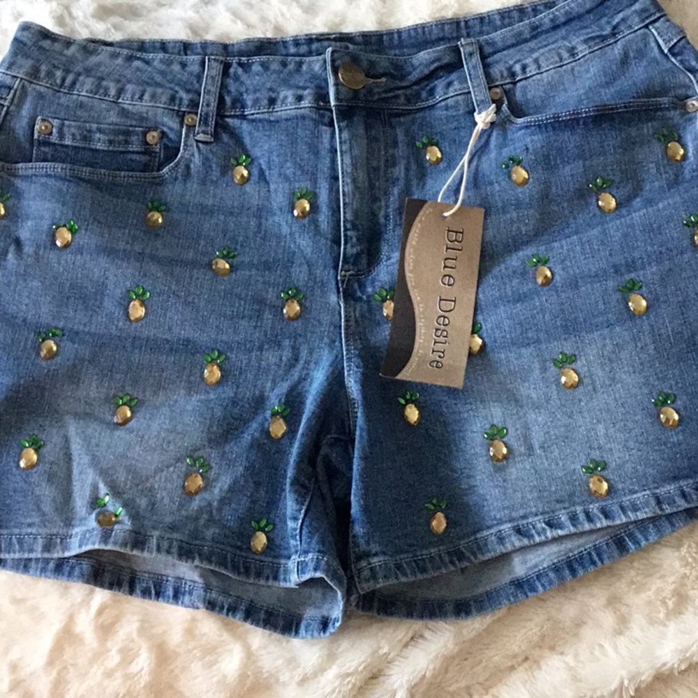 NEW Blue Desire Denim Shorts
